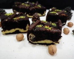 طرز تهیه کیک شکلاتی ماربل برانیز