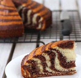 طرز تهیه کیک زبرا
