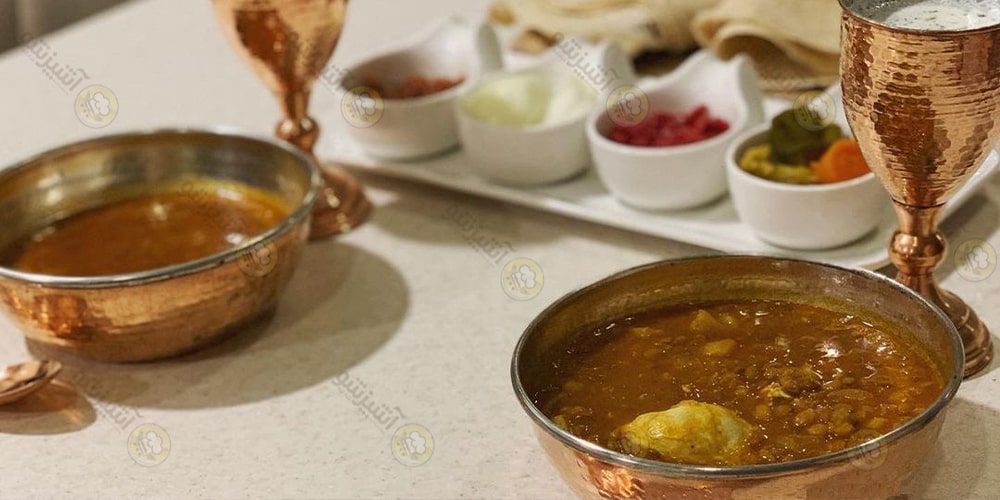 اشکنه عدس و تخم مرغ، یکی از قدیمیترین غذاها با تخم مرغ