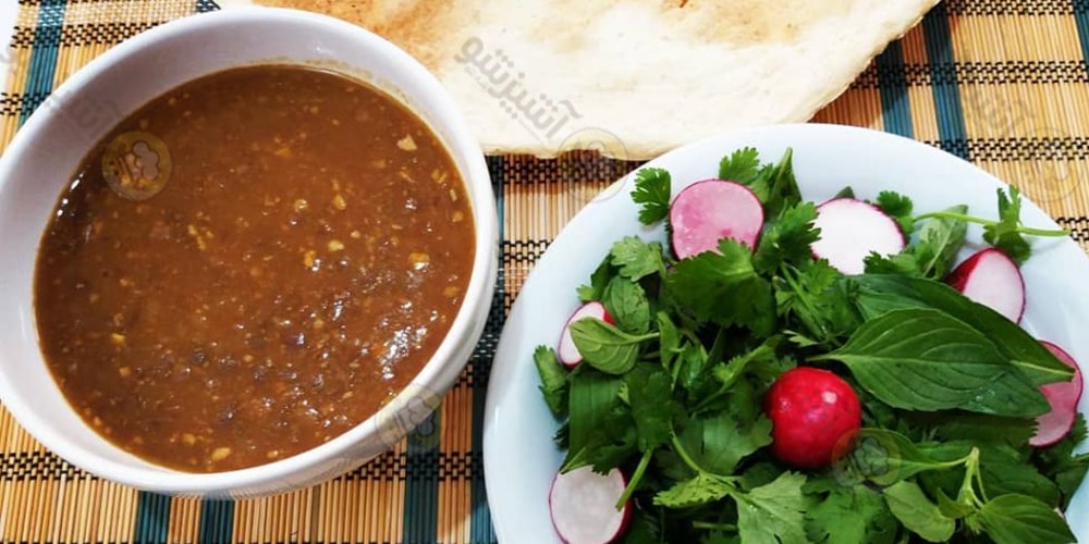 اشکنه عدس زابلی