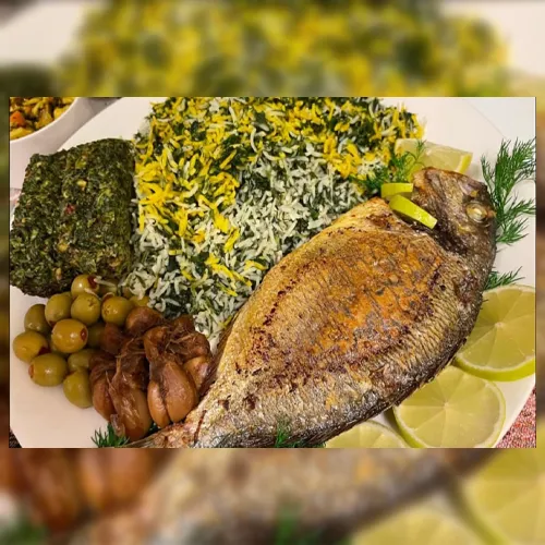طرز تهیه سبزی پلو با ماهی شب عید، مجلسی، حرفهای و خوشمزه